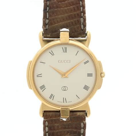 is a gucci quartz watch 3400 fm fm gold|Gucci 3400 Series Watch .